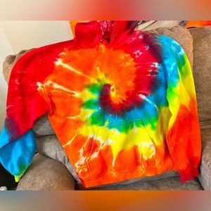 Tie- dye hoodie